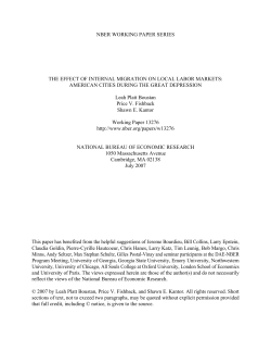 The Effect of Internal Migration on Local Labor Markets: American