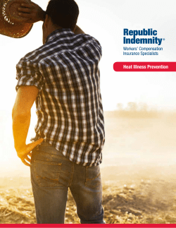 Heat Illness Prevention
