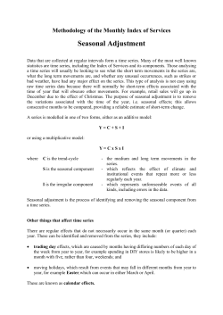Seasonal adjustment - Office for National Statistics