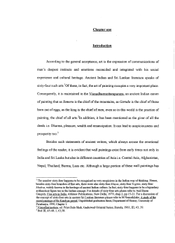 Chapter one ` Introduction According to the general acceptance, art