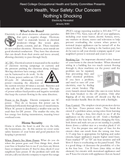 Electrical Safety
