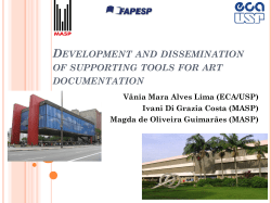 A controlled vocabulary to support art documentation