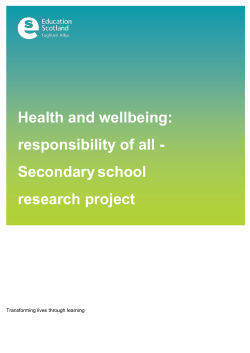 PDF file: Health and wellbeing: Responsibility of all
