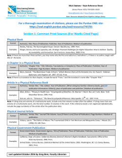 LWTech MLA Quick Guide
