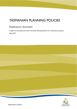 Explanatory Document - Department of Justice