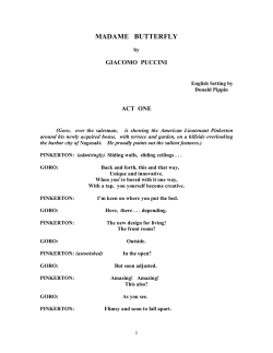 Madame Butterfly lib