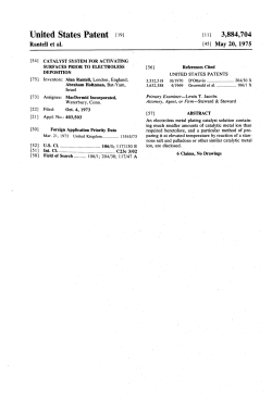 Catalyst system for activating surfaces prior to electroless deposition