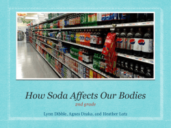 How Soda Affects Our Bodies
