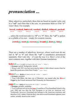 pronunciation - Prof. Steve&acute;s worksheets