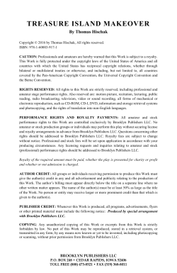 Script Preview - Brooklyn Publishers