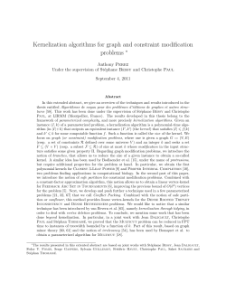 Kernelization algorithms for graph and constraint modification