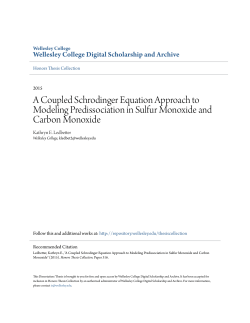 A Coupled Schrodinger Equation Approach to Modeling