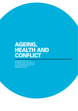 ageing, health and conflict - The Atlantic Philanthropies