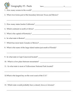 Geography #3