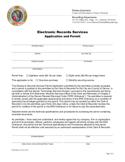 Digital Image License Application