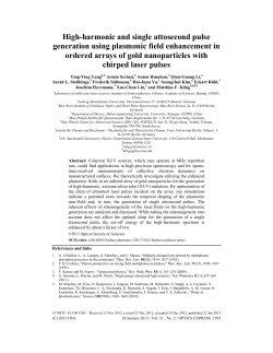 High-harmonic and single attosecond pulse generation using