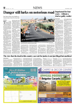 Danger still lurks on notorious road