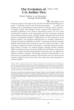 The Evolution of U.S.