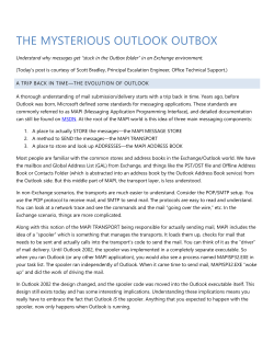 The Mysterious Outlook Outbox_The Whole Story