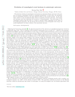 Evolution of cosmological event horizons in anisotropic universes
