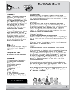 h2o down below - San Antonio Water System