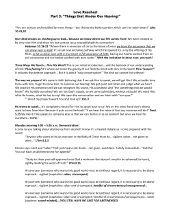 Slide Notations from &ldquo;The Big Challenge