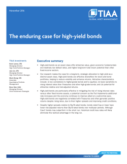 The enduring case for high-yield bonds