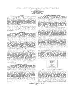 nteractive Transfer of Expertise: Acquisition of New Inference