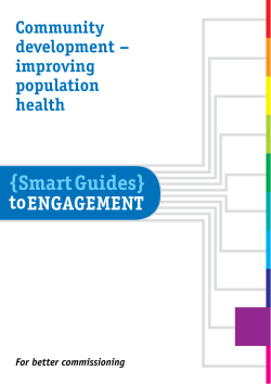 Community development - improving population