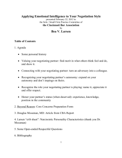 Table of Contents - Cincinnati Bar Association