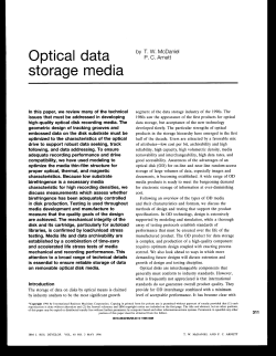 Optical data storage media