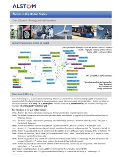 Alstom in the United States