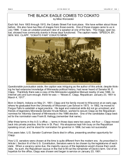 the black eagle comes to cokato
