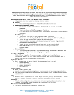 Midland Rental Properties abides by federal, state, and city fair