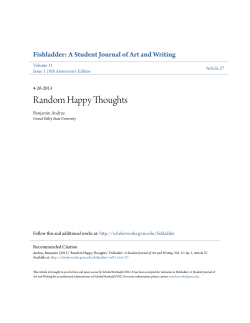 Random Happy Thoughts - ScholarWorks@GVSU