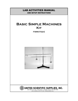 Basic Simple Machines
