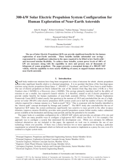 300-kW Solar Electric Propulsion