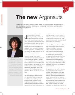 The new Argonauts - University of California, Berkeley