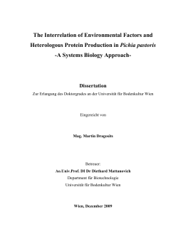 The Interrelation of Environmental Factors and