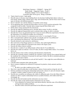Exam 2 Study Guide
