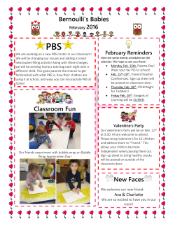 Bernoulli`s Babies New Faces Classroom Fun