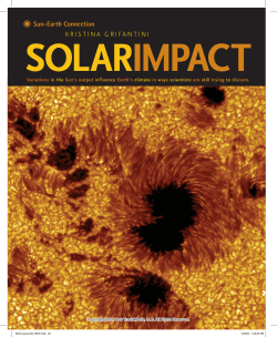 Solar Impact - Kristina Grifantini