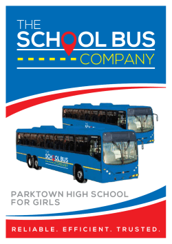 The School Bus Company - Parktown High School for Girls