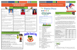 March PP 2016 - National Heritage Academies