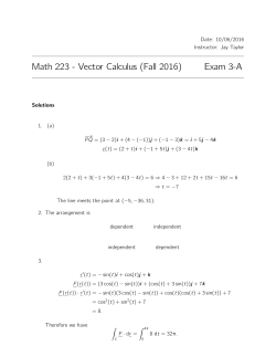 Exam 3A