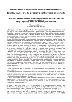 Italian law provides broader protection to well