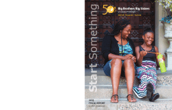 2015 Annual Report - Big Brothers Big Sisters of Greater Pittsburgh