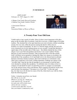 John Leary - Emmanuel Charles McCarthy