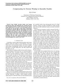 Compensating for Torsion Windup in Steerable