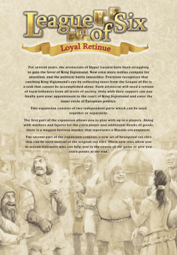 For several years, the aristocrats of Upper Lusatia have been